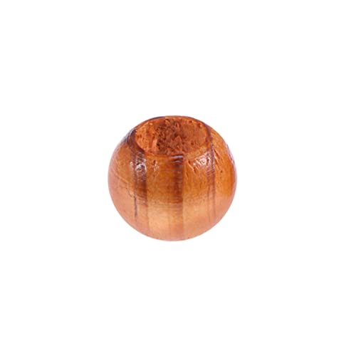 jojofuny 100 Stück Natürliche Holzperlen Rund Große Loch Spacerperlen für Diy Schmuck Bastelprojekte und Heimdekoration Langlebig und Erosionsbeständig jojofuny 100 Stück Natürliche Holzperlen Rund Große Loch Spacerperlen für Diy Schmuck Bastelprojekte und Heimdekoration Langlebig und Erosionsbeständig von jojofuny