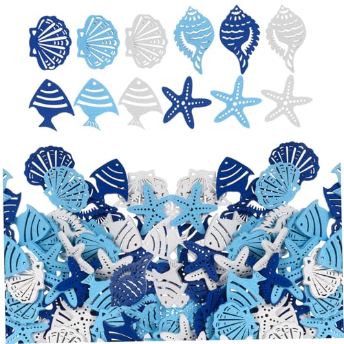 jojofuny 100 Stück Ocean Themed Holzscheiben Deko Kleine Mediterrane Meeres Stern Muschel Anhänger Leichtes DIY für Wohnzimmer Kinderzimmer Wanddekoration jojofuny 100 Stück Ocean Themed Holzscheiben Deko Kleine Mediterrane Meeres Stern Muschel Anhänger Leichtes DIY für Wohnzimmer Kinderzimmer Wanddekoration von jojofuny