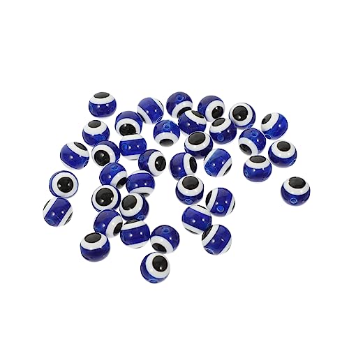 jojofuny 100 Stück Runde Augenperlen Böser-Augen-Perlen für die Schmuckherstellung ästhetisch Reiz Sicherungsperlen Lose Perlenanhänger Armband-Perlenanhänger Schmuckperle Plastik Blau jojofuny 100 Stück Runde Augenperlen Böser-Augen-Perlen für die Schmuckherstellung ästhetisch Reiz Sicherungsperlen Lose Perlenanhänger Armband-Perlenanhänger Schmuckperle Plastik Blau von jojofuny