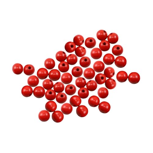 jojofuny 100 Stück Runde Holzperlen in Rot Naturholz DIY Schmuckperlen für Armbandherstellung Glatte Hautfreundliche Bastelperlen für Handwerk und Dekoration jojofuny 100 Stück Runde Holzperlen in Rot Naturholz DIY Schmuckperlen für Armbandherstellung Glatte Hautfreundliche Bastelperlen für Handwerk und Dekoration von jojofuny