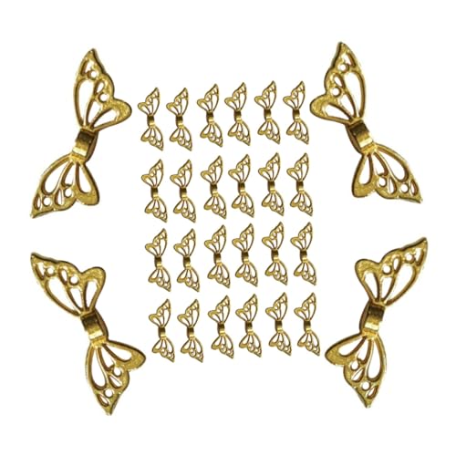 jojofuny 100 Stück Schmetterlingsanhänger Halskette Flügel Charme Party Schmetterling Schlüsselbeinkette Damen Halskette Halskette Anhänger Schmetterlingsdekor Halskette von jojofuny