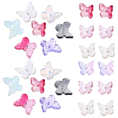jojofuny 100 Stück Schmetterlingsperlenmaterial Schmetterlingsanhänger Armbandperlen Schmetterlingsanhänger Schmetterlingsperlen Flügel Zubehör Anhänger Für Armbänder Bastelperlen jojofuny 100 Stück Schmetterlingsperlenmaterial Schmetterlingsanhänger Armbandperlen Schmetterlingsanhänger Schmetterlingsperlen Flügel Zubehör Anhänger Für Armbänder Bastelperlen von jojofuny