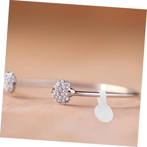 jojofuny 100 Stück Selbstklebende Weiße Blanko Schmuck Preisschilder für Ringe Halsketten Ohrringe Beschriftbare Etiketten aus Robustem Papier für Einzelhandel Boutiquen Collections von jojofuny