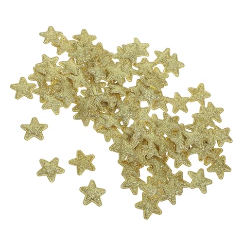 jojofuny 100 Stück Star Cloth Patches Diy Weihnachtsdeko Aufnäher Goldene Stern Applikationen für Kleidung Kreative Stoff Patches für Heim und Modegestaltung jojofuny 100 Stück Star Cloth Patches Diy Weihnachtsdeko Aufnäher Goldene Stern Applikationen für Kleidung Kreative Stoff Patches für Heim und Modegestaltung von jojofuny