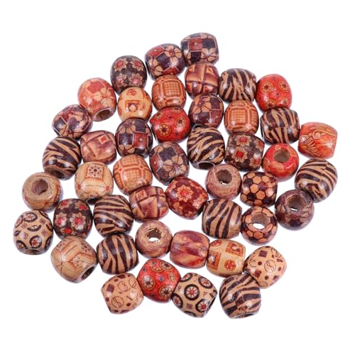 jojofuny 100 Stück Teiliges Bemalte Runde Holzperlen Große Gebohrte Bastelperlen DIY Schmuckherstellung für Armbänder Ohrringe Halsketten Kreative Handwerksprojekte Langlebig jojofuny 100 Stück Teiliges Bemalte Runde Holzperlen Große Gebohrte Bastelperlen DIY Schmuckherstellung für Armbänder Ohrringe Halsketten Kreative Handwerksprojekte Langlebig von jojofuny