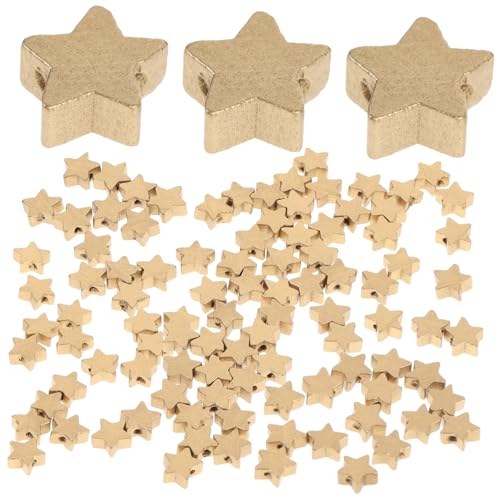 jojofuny 100 Stück Teiliges DIY Holzscheiben Robuste Stern Holzperlen mit Loch Glatte Oberfläche Umweltfreundlich Vielseitig für Basteln Lernmaterialien und Schmuckherstellung Geeignet für jojofuny 100 Stück Teiliges DIY Holzscheiben Robuste Stern Holzperlen mit Loch Glatte Oberfläche Umweltfreundlich Vielseitig für Basteln Lernmaterialien und Schmuckherstellung Geeignet für von jojofuny