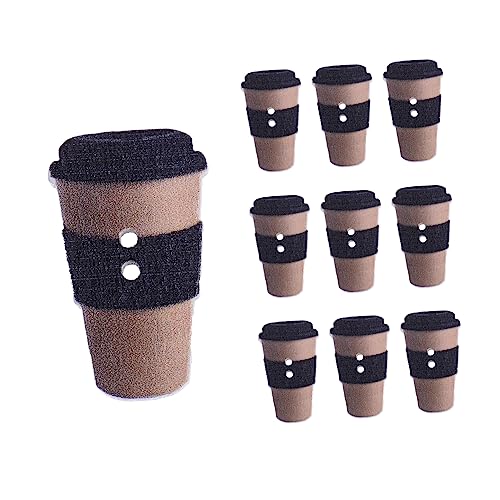 jojofuny 100 Stück Teiliges Holzknöpfe Milchtee Dekorative Nähknöpfe Leichte Langlebige Handarbeitsknöpfe für Kleidung Rucksäcke Hüte Taschen und Accessoires jojofuny 100 Stück Teiliges Holzknöpfe Milchtee Dekorative Nähknöpfe Leichte Langlebige Handarbeitsknöpfe für Kleidung Rucksäcke Hüte Taschen und Accessoires von jojofuny