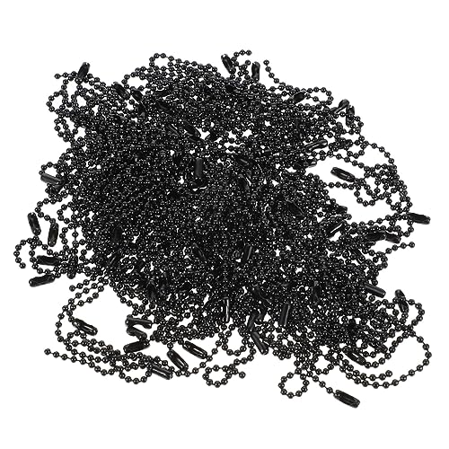 jojofuny 100 Stück Teiliges Schwarze Schmuckperlen Ketten Hochwertigem Eisen Langlebig Rostfrei Vielseitig für DIY Taschen Kleidung Puppenanhänger und Dekorative Anhänger jojofuny 100 Stück Teiliges Schwarze Schmuckperlen Ketten Hochwertigem Eisen Langlebig Rostfrei Vielseitig für DIY Taschen Kleidung Puppenanhänger und Dekorative Anhänger von jojofuny