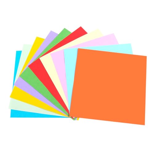 jojofuny 1000 Stück Origami Papiere Quadratisches Faltpapier Farben Umweltfreundliches Bastelpapier für Diy Projekte und Kunsthandwerk für Erwachsene von jojofuny
