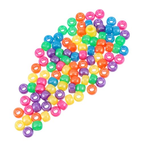 jojofuny 1000 Stück Teiliges Acryl Spacer Perlen mit Großem Loch Bunte Rice Beads für Schmuckherstellung DIY Armbänder und Halsketten Vielseitige Bastelperlen für Erwachsene jojofuny 1000 Stück Teiliges Acryl Spacer Perlen mit Großem Loch Bunte Rice Beads für Schmuckherstellung DIY Armbänder und Halsketten Vielseitige Bastelperlen für Erwachsene von jojofuny