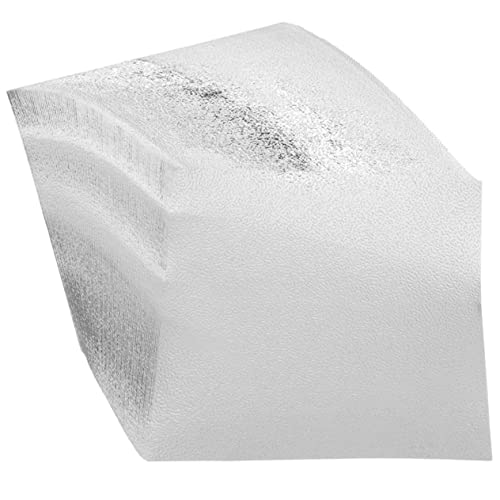 jojofuny 100Blätter Silbernes Klapppapier für Origami Einseitiges Faltpapier für DIY Projekte Quadratisch für Basteln Schule und Handarbeiten von jojofuny