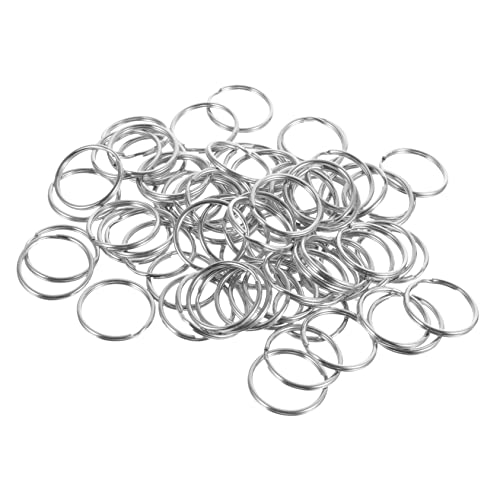 jojofuny 100Stücke Schlüsselring Runde Schlüsselanhänger Ringe Langlebige Metallringe für DIY Projekte Hundetags und Mehr Vielseitig Einsetzbar für Taschen Lanyards jojofuny 100Stücke Schlüsselring Runde Schlüsselanhänger Ringe Langlebige Metallringe für DIY Projekte Hundetags und Mehr Vielseitig Einsetzbar für Taschen Lanyards von jojofuny