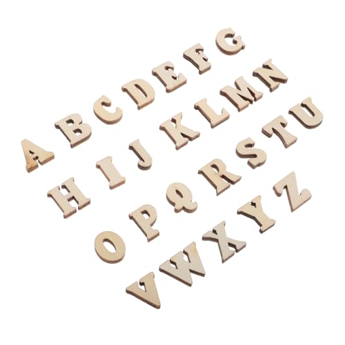 jojofuny 104 Stück Teiliges Kleine Holzbuchstaben Vintage farben Naturbelassenes Holz Lernspielzeug für DIY Basteln Handliche für Wanddeko Frühe Bildung Sicher und Vielseitig jojofuny 104 Stück Teiliges Kleine Holzbuchstaben Vintage farben Naturbelassenes Holz Lernspielzeug für DIY Basteln Handliche für Wanddeko Frühe Bildung Sicher und Vielseitig von jojofuny