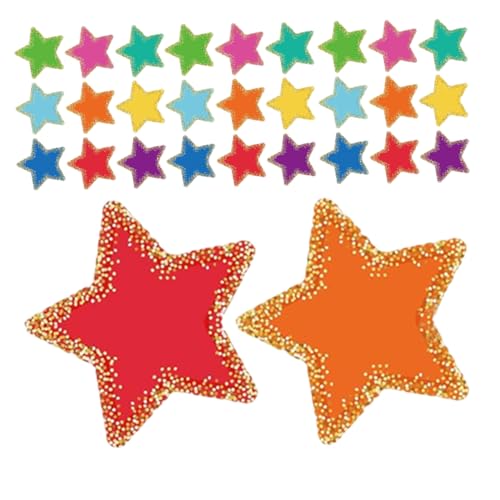 jojofuny 108 Blatt Sternausschnitt Mit Bunten Punkträndern Für Pinnwände, Klassenzimmerdekorationen, Diy-projekte Und Heimdekor, Ideal Für Und Schulprojekte jojofuny 108 Blatt Sternausschnitt Mit Bunten Punkträndern Für Pinnwände, Klassenzimmerdekorationen, Diy-projekte Und Heimdekor, Ideal Für Und Schulprojekte von jojofuny