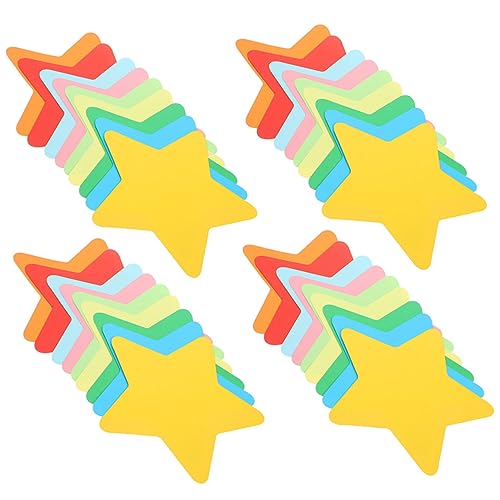 jojofuny 108Stücke Pack Papierausschnitte Sternform Dekorative Wanddekoration für Kinderzimmer Schulzimmer und Mottopartys für DIY Projekte und Bastelideen von jojofuny