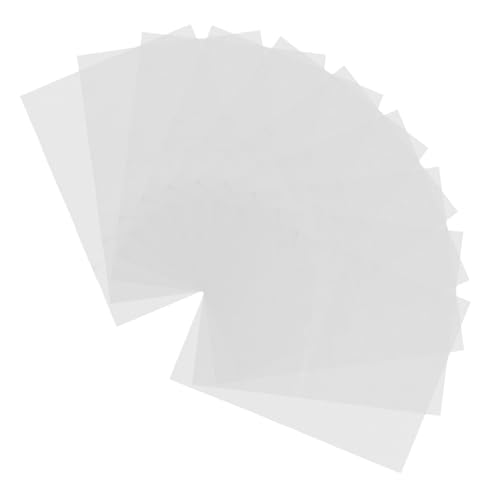 jojofuny 10Blätter Transparentpapier für Zeichnen und Kalligraphie Pauspapier für Insektenproben mit Auffangbeuteln und Presspapier Stabil und Detailgenau von jojofuny