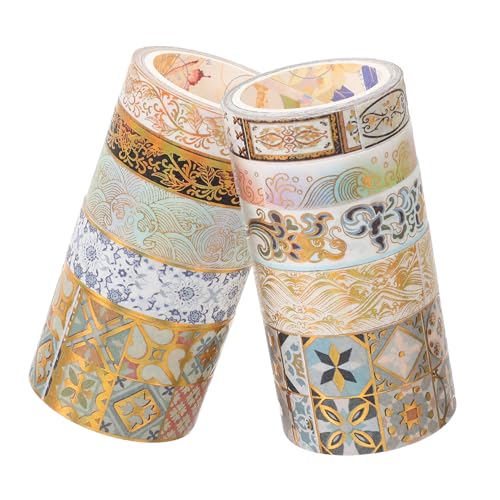 jojofuny 10Rollen Washi Tape Dekorative Klebebänder Für Scrapbooking DIY Projekte Und Bastelarbeiten Hochwertige Designs Für Und Persönliche Notizen jojofuny 10Rollen Washi Tape Dekorative Klebebänder Für Scrapbooking DIY Projekte Und Bastelarbeiten Hochwertige Designs Für Und Persönliche Notizen von jojofuny