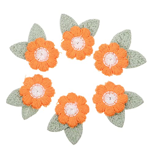 jojofuny 10Stücke Blumenapplikationen Stickerei für Kleidung DIY Dekoration Langlebige und Praktische Stoffzubehör zum Abdecken von Löchern und Flecken von jojofuny