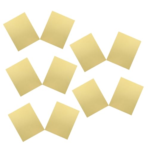 jojofuny 10Stücke Goldener Einseitiger Karton Metallisches Origami Papier Für Bastelarbeiten Für Grußkarten Lesezeichen Und DIY Projekte jojofuny 10Stücke Goldener Einseitiger Karton Metallisches Origami Papier Für Bastelarbeiten Für Grußkarten Lesezeichen Und DIY Projekte von jojofuny