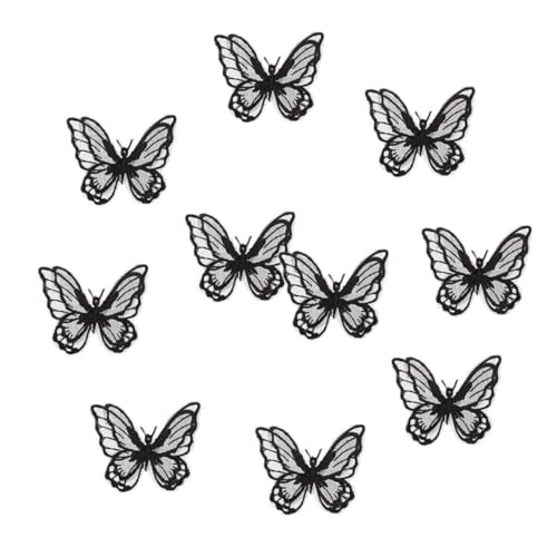 jojofuny 10Stücke Schmetterling Stickpflaster für Kleidung Aufbügelbare oder Aufnähbare Dekoration für DIY Projekte Jeans Taschen und Mehr für Näharbeiten jojofuny 10Stücke Schmetterling Stickpflaster für Kleidung Aufbügelbare oder Aufnähbare Dekoration für DIY Projekte Jeans Taschen und Mehr für Näharbeiten von jojofuny