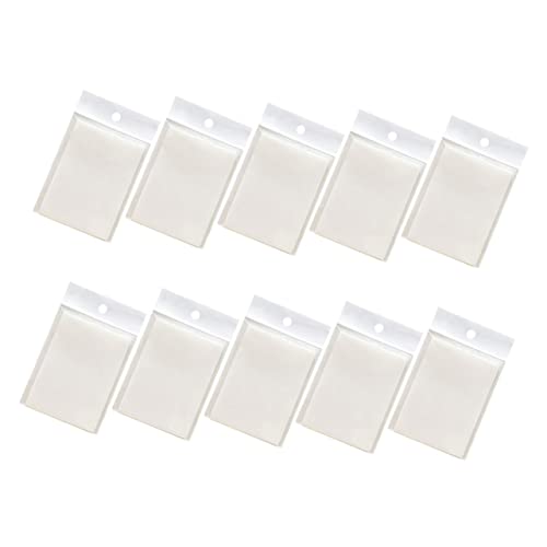 jojofuny 10Stücke Transparente Selbstklebende Memo Pads Wasserdichtes Notizblock für Kreative Erinnerungen für Zuhause Büro und Schule von jojofuny