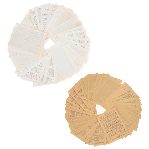 jojofuny 114 Blatt Vintage Journal Pages Scrapbook Kraftpapier und Old Book Pages Kreative Bastelmaterialien für DIY Notizbücher Bullet Journaling und Wanddekoration Geeignet für Feiertage jojofuny 114 Blatt Vintage Journal Pages Scrapbook Kraftpapier und Old Book Pages Kreative Bastelmaterialien für DIY Notizbücher Bullet Journaling und Wanddekoration Geeignet für Feiertage von jojofuny