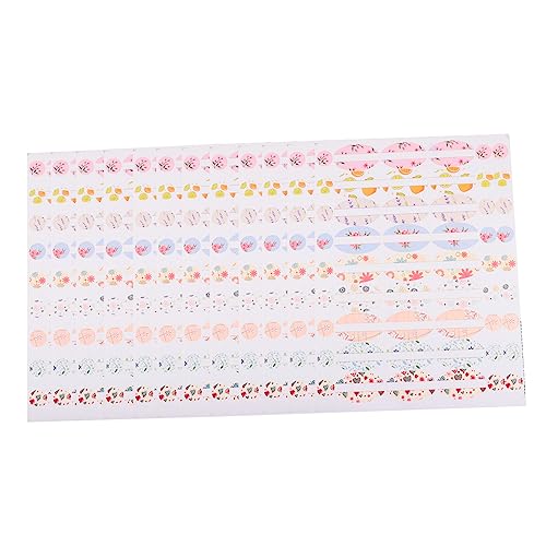 jojofuny 12 Blatt Wasserdichte Selbstklebende Etiketten für Ätherische Öle Bunte Aufkleber für Flaschen für Parfüm und DIY Projekte zur Einfachen Organisation und Kennzeichnung von jojofuny