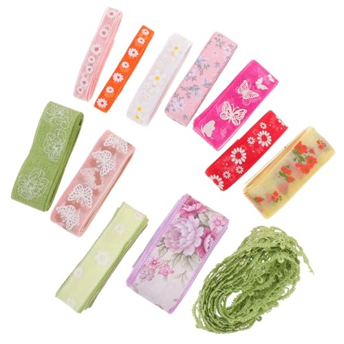jojofuny 12 Rollen Multifunktions-Geschenkband Weiß Verpackung Dekorative Bänder Stoff rotes Band klettband verschleißfestes Bastelband Band zum Basteln Zuschneidbares Kleiderband Polyester jojofuny 12 Rollen Multifunktions-Geschenkband Weiß Verpackung Dekorative Bänder Stoff rotes Band klettband verschleißfestes Bastelband Band zum Basteln Zuschneidbares Kleiderband Polyester von jojofuny