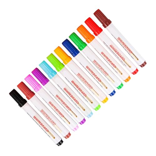 jojofuny 12 Stck Teiliges Abwischbare Whiteboard Stifte in Farben Ergonomisch Gestaltete Leicht Radierbare Wasserbasierte Marker für Schule und Büro Vielseitige Schreib und Zeichentools jojofuny 12 Stck Teiliges Abwischbare Whiteboard Stifte in Farben Ergonomisch Gestaltete Leicht Radierbare Wasserbasierte Marker für Schule und Büro Vielseitige Schreib und Zeichentools von jojofuny