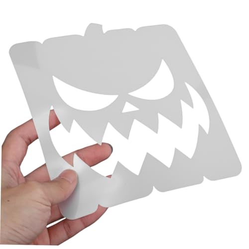 jojofuny 12 Stck. Teiliges Halloween Malvorlagen Vielseitige Kürbis Gesichts Schablonen aus Robustem Material Wiederverwendbar und Einfach zu Reinigen für Papier Kreative DIY Dekorationen jojofuny 12 Stck. Teiliges Halloween Malvorlagen Vielseitige Kürbis Gesichts Schablonen aus Robustem Material Wiederverwendbar und Einfach zu Reinigen für Papier Kreative DIY Dekorationen von jojofuny