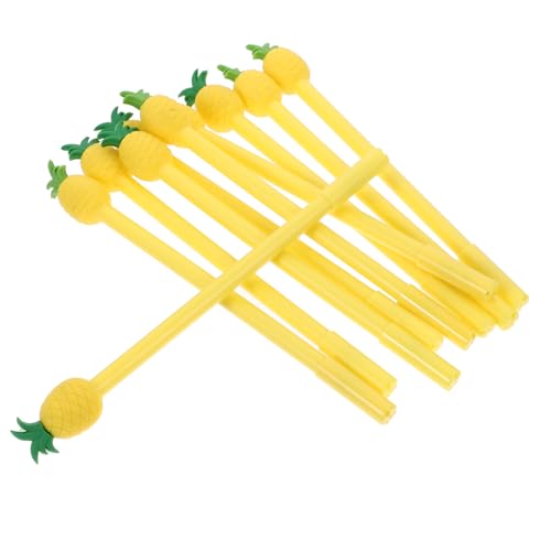 jojofuny 12 Stück Ananas Stift Kugelschreiber Neuartige Gelstifte Süße Schulsachen Farbiger Gelstift Gelschreiber in Ananasform Büro Stift Schulbedarf Schreibstift Zufällige Farbe jojofuny 12 Stück Ananas Stift Kugelschreiber Neuartige Gelstifte Süße Schulsachen Farbiger Gelstift Gelschreiber in Ananasform Büro Stift Schulbedarf Schreibstift Zufällige Farbe von jojofuny