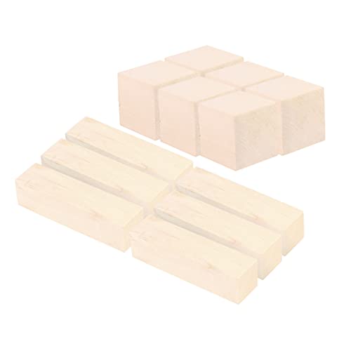 jojofuny 12 Stück DIY Holzblock Set Unbehandelte Holzklötze für Bastelarbeiten Quadratische Holzstücke zum Malen für Hochzeitsdekorationen und Kreative DIY Projekte jojofuny 12 Stück DIY Holzblock Set Unbehandelte Holzklötze für Bastelarbeiten Quadratische Holzstücke zum Malen für Hochzeitsdekorationen und Kreative DIY Projekte von jojofuny