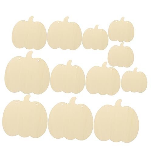 jojofuny 12 Stück Holz Kürbis Dekorationen Diy Blanko Holzscheiben für Halloween Bastelarbeiten mit Juteschnur für Kreative Projekte und Feste jojofuny 12 Stück Holz Kürbis Dekorationen Diy Blanko Holzscheiben für Halloween Bastelarbeiten mit Juteschnur für Kreative Projekte und Feste von jojofuny