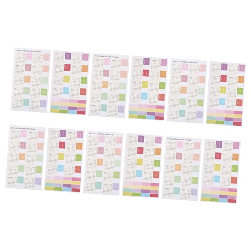 jojofuny 12 Stück Indexaufkleber für Notizen Klassifizierung Erinnerungen Selbstklebende Etiketten für Kalender und Planer Geeignet für Bücher Tagebücher und Berichte jojofuny 12 Stück Indexaufkleber für Notizen Klassifizierung Erinnerungen Selbstklebende Etiketten für Kalender und Planer Geeignet für Bücher Tagebücher und Berichte von jojofuny