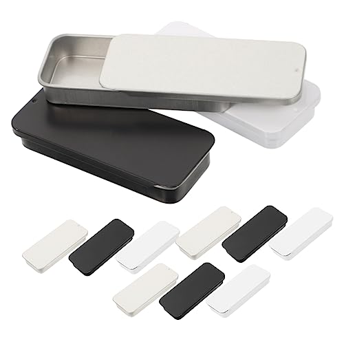 jojofuny 12 Stück Metallboxen Aufbewahrungsdosen für Süßigkeiten Bastelmaterial und Kleine Gegenstände Glänzend jojofuny 12 Stück Metallboxen Aufbewahrungsdosen für Süßigkeiten Bastelmaterial und Kleine Gegenstände Glänzend von jojofuny