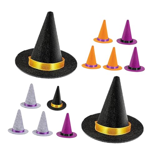 jojofuny 12 Stück Mini-hexenhut Puppenhutzubehör Miniatur -hexenhüte Kleine Hüte Zum Selbermachen Prinzessin Kegelhut Winzige Hüte Für Handwerk Mini Schwarze Hexenhüte Filz-minihut Gefühlt jojofuny 12 Stück Mini-hexenhut Puppenhutzubehör Miniatur -hexenhüte Kleine Hüte Zum Selbermachen Prinzessin Kegelhut Winzige Hüte Für Handwerk Mini Schwarze Hexenhüte Filz-minihut Gefühlt von jojofuny