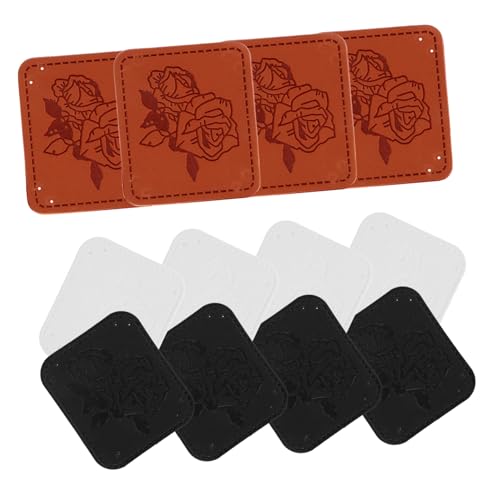 jojofuny 12 Stück Nähetiketten Für Handgefertigte Artikel Handnähetiketten Patches Gewebte Kleidungsetiketten Kleidungsanhänger Handgefertigte Etiketten Quiltetiketten von jojofuny