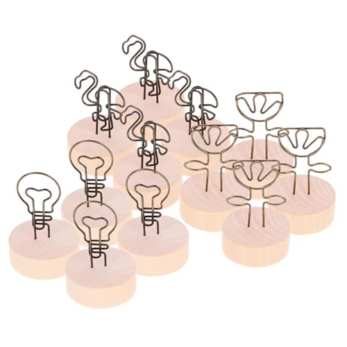 jojofuny 12 Stück Notizordner Kartenhalter Wann Memo Clips Klebrig Schreibtisch Veranstalter Notizen Entzückende Fotoklemme Fotohalterclip Bildhalter Fotozubehör Tabellennummer Steht Holz jojofuny 12 Stück Notizordner Kartenhalter Wann Memo Clips Klebrig Schreibtisch Veranstalter Notizen Entzückende Fotoklemme Fotohalterclip Bildhalter Fotozubehör Tabellennummer Steht Holz von jojofuny