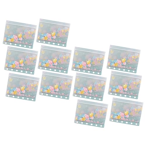 jojofuny 12 Stück Ordnertasche Bindetaschen Bindemittel Notizbuchmappe aus Leder nachfüllbarer 6-Loch-Ordner Ordnerdeckel mit Schnalle Notizbucheinband Budgetumschlagsystem Pu Transparent jojofuny 12 Stück Ordnertasche Bindetaschen Bindemittel Notizbuchmappe aus Leder nachfüllbarer 6-Loch-Ordner Ordnerdeckel mit Schnalle Notizbucheinband Budgetumschlagsystem Pu Transparent von jojofuny