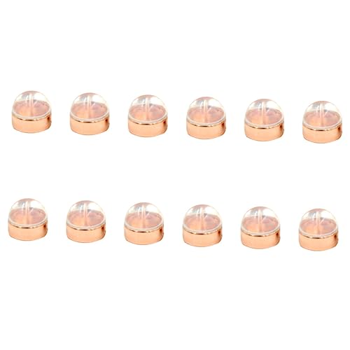 jojofuny 12 Stück Sicherheits Ohrstecker Rückstände Einfache Sichere Ohrhänger Verschlüsse Metall und Silikon für Verschiedene Ohrschmucktypen für Reparatur und Austausch jojofuny 12 Stück Sicherheits Ohrstecker Rückstände Einfache Sichere Ohrhänger Verschlüsse Metall und Silikon für Verschiedene Ohrschmucktypen für Reparatur und Austausch von jojofuny