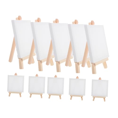 jojofuny 12 Stück Staffelei-ausstellungsständer Mini- Und Staffelei Staffeleien Malstaffelei Winzige Malerei Kunststaffelei Für Malen Handwerk Holz jojofuny 12 Stück Staffelei-ausstellungsständer Mini- Und Staffelei Staffeleien Malstaffelei Winzige Malerei Kunststaffelei Für Malen Handwerk Holz von jojofuny