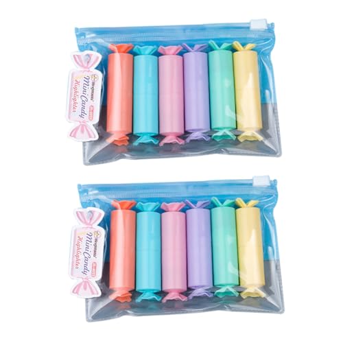 jojofuny 12 Stück Süßigkeitenförmige Textmarker Graffiti Stifte für Scrapbooking Notizen Dokumente Schnell Trocknende Marker für Schule Büro und Kreative Projekte jojofuny 12 Stück Süßigkeitenförmige Textmarker Graffiti Stifte für Scrapbooking Notizen Dokumente Schnell Trocknende Marker für Schule Büro und Kreative Projekte von jojofuny