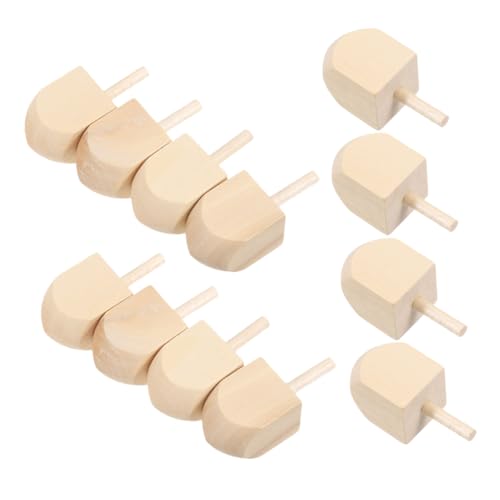 jojofuny 12 Stück Teiliges Hanukkah Holz Dreidel Unbemalt Glatte Drehspitzen DIY Bastelspielzeug für Erwachsene Langlebige Holzkreisel für Traditionelle Feiertagsspiele jojofuny 12 Stück Teiliges Hanukkah Holz Dreidel Unbemalt Glatte Drehspitzen DIY Bastelspielzeug für Erwachsene Langlebige Holzkreisel für Traditionelle Feiertagsspiele von jojofuny