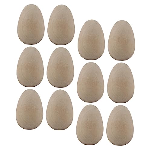 jojofuny 12 Stück Teiliges Holz Eier für DIY Malspielzeug für Kreative Bastelprojekte Unbehandelte Holz Eier für Malerei und Dekoration für Bastelarbeiten und Kreative Stabile und Sichere jojofuny 12 Stück Teiliges Holz Eier für DIY Malspielzeug für Kreative Bastelprojekte Unbehandelte Holz Eier für Malerei und Dekoration für Bastelarbeiten und Kreative Stabile und Sichere von jojofuny