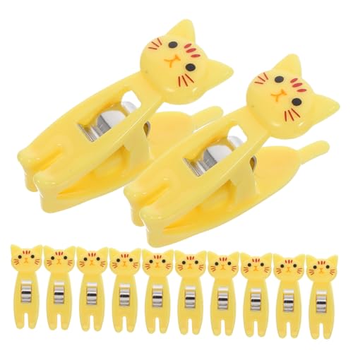 jojofuny 12 Stück Teiliges Katzenförmiger Memo Clips und Lebensmittelbeutel Verschlussklammern Bunte Kleine Papierklammern mit Starkem Griff für Büro Snacks und Schreibtisch Organisation jojofuny 12 Stück Teiliges Katzenförmiger Memo Clips und Lebensmittelbeutel Verschlussklammern Bunte Kleine Papierklammern mit Starkem Griff für Büro Snacks und Schreibtisch Organisation von jojofuny