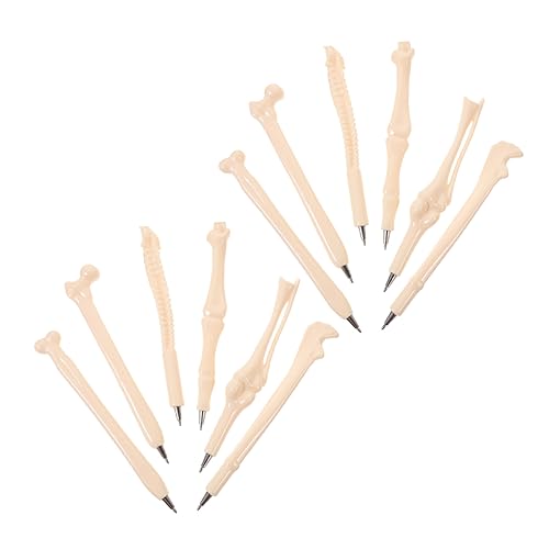 jojofuny 12 Stück Teiliges Kugelschreiber Knochenform Halloween Kugelschreiber Schwarz Mine Kreative Geschenkidee Leicht Tragbar Für Schule Büro Party jojofuny 12 Stück Teiliges Kugelschreiber Knochenform Halloween Kugelschreiber Schwarz Mine Kreative Geschenkidee Leicht Tragbar Für Schule Büro Party von jojofuny
