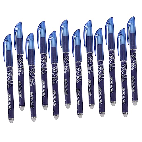 jojofuny 12 Stück Teiliges Set Radierbarer Blauer Kugelschreiber Ergonomisch und Schnell Trocknend Komfortabler Griff für Schule Büro Lehrer und Schüler Fehlerfreien Schreiben jojofuny 12 Stück Teiliges Set Radierbarer Blauer Kugelschreiber Ergonomisch und Schnell Trocknend Komfortabler Griff für Schule Büro Lehrer und Schüler Fehlerfreien Schreiben von jojofuny
