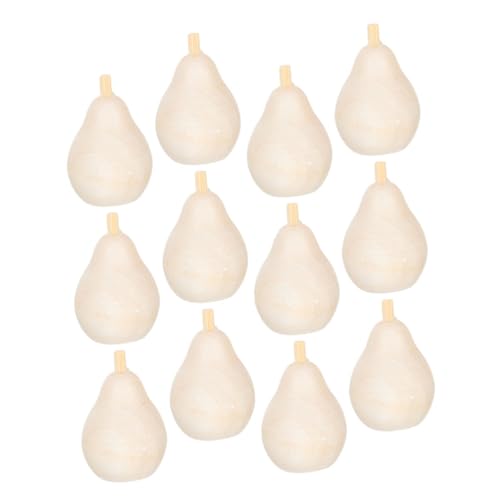 jojofuny 12 Stück Teiliges Unbemalte Holzfrüchte Bastelbedarf Leichtes Kompaktes DIY Holzobst Ornament für Bemalen und Handarbeit zum Ausmalen und Dekorieren Zuhause jojofuny 12 Stück Teiliges Unbemalte Holzfrüchte Bastelbedarf Leichtes Kompaktes DIY Holzobst Ornament für Bemalen und Handarbeit zum Ausmalen und Dekorieren Zuhause von jojofuny
