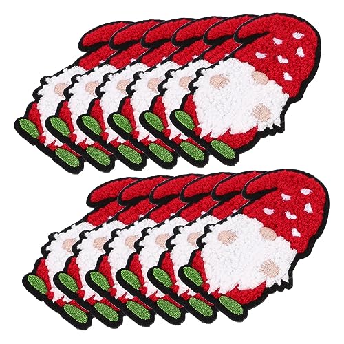jojofuny 12 Stück Weihnachtliche Packung Santa Stickerei Aufnäher Selbstklebende Patches für Kleidung Hüte Taschen und Mehr DIY Bastelbedarf für Festliche Dekorationen jojofuny 12 Stück Weihnachtliche Packung Santa Stickerei Aufnäher Selbstklebende Patches für Kleidung Hüte Taschen und Mehr DIY Bastelbedarf für Festliche Dekorationen von jojofuny