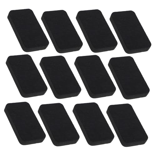 jojofuny 12 Stück magnetischer Tafelwischer whiteboard zubehör set whiteboard radierer Whiteboard Putztücher Radiergummi löschbar Tafelgitter für Whiteboard-Trockenlöscher Magnete Black jojofuny 12 Stück magnetischer Tafelwischer whiteboard zubehör set whiteboard radierer Whiteboard Putztücher Radiergummi löschbar Tafelgitter für Whiteboard-Trockenlöscher Magnete Black von jojofuny